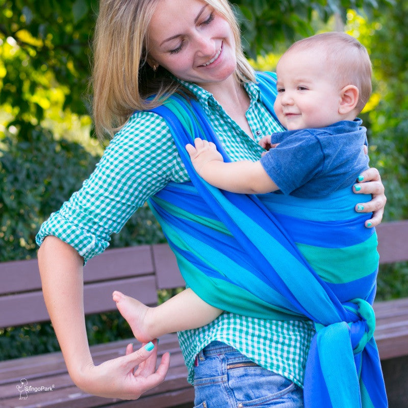 Hoppediz woven wrap and Hoppediz baby sling-Woven Wraps-Hoppediz-Koala Slings - FREE, fast UK shipping