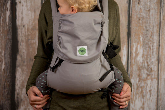 Kahu Toddler Carrier - Platinum-KahuBaby-Koala Slings - FREE, fast UK shipping