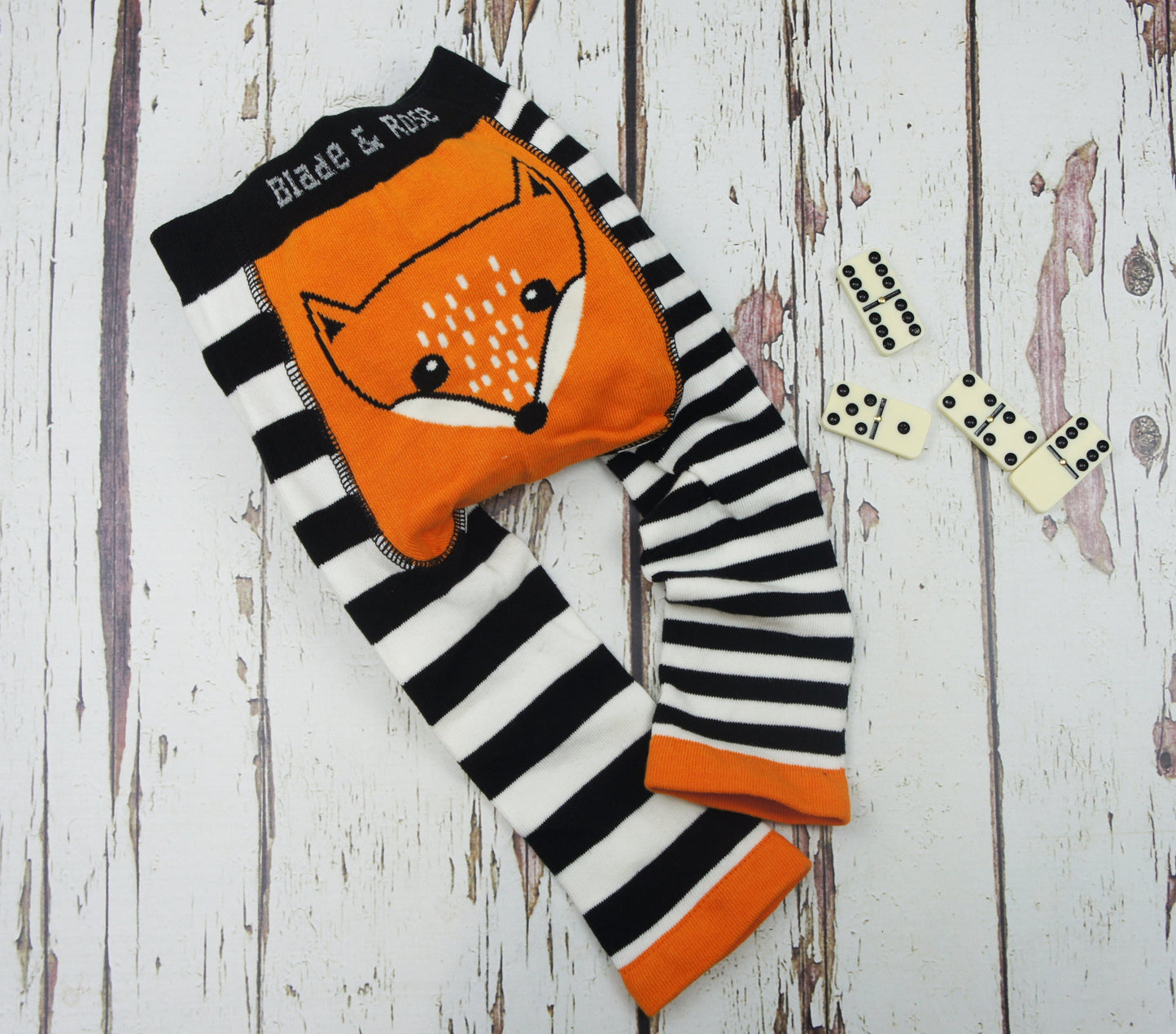 Blade and Rose Baby Leggings-Accessories-Blade and Rose-Fox Baby Leggings-6-12 months-Koala Slings - FREE, fast UK shipping