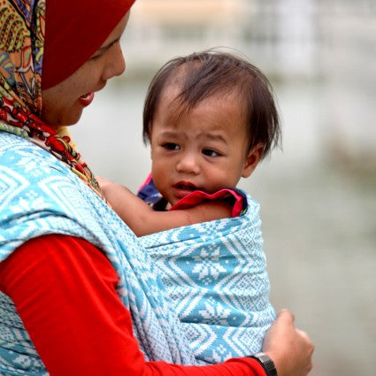 Daiesu Woven Wraps SALE-Woven Wraps-Daiesu-Enamel-Size 4 (3.7m)-Koala Slings - FREE, fast UK shipping