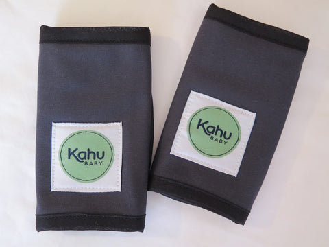 KahuBaby Teething Pads - Slate-Accessories-KahuBaby-Koala Slings - FREE, fast UK shipping