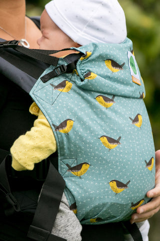 KahuBaby Carrier - Jojo Coco Design - Little Wren-Buckled carriers-KahuBaby-Koala Slings - FREE, fast UK shipping