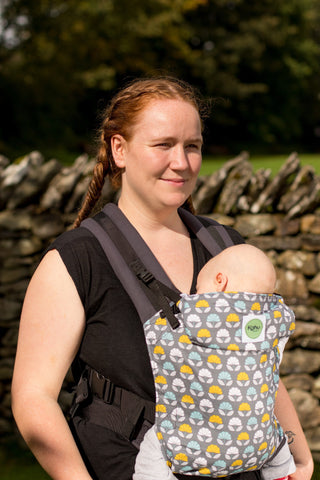 KahuBaby Carrier - Nesting Trees-Buckled carriers-KahuBaby-Koala Slings - FREE, fast UK shipping