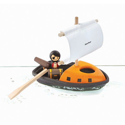 Plan Toys Pirate Boat-Toy-Plan Toys-Koala Slings - FREE, fast UK shipping
