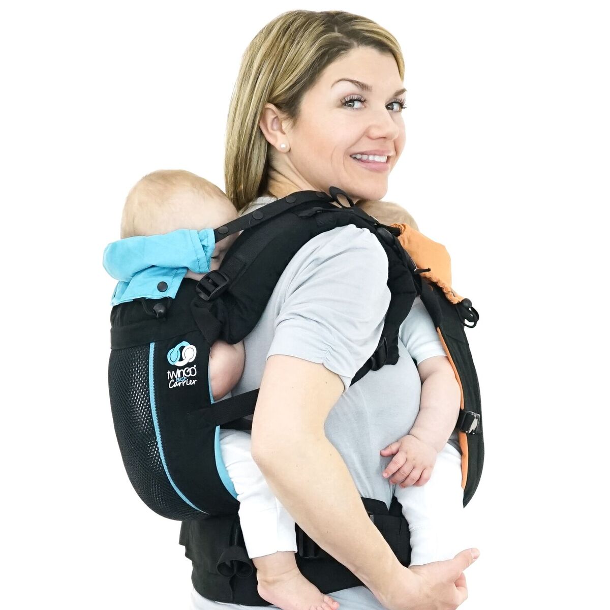 TwinGo Air Carrier - Classic Black-TwinGo Carrier-TwinGo Carrier-Koala Slings - FREE, fast UK shipping