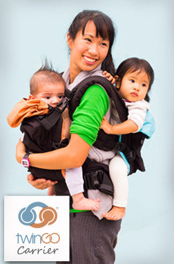 TwinGo Original Carrier black-TwinGo Carrier-TwinGo Carrier-Koala Slings - FREE, fast UK shipping