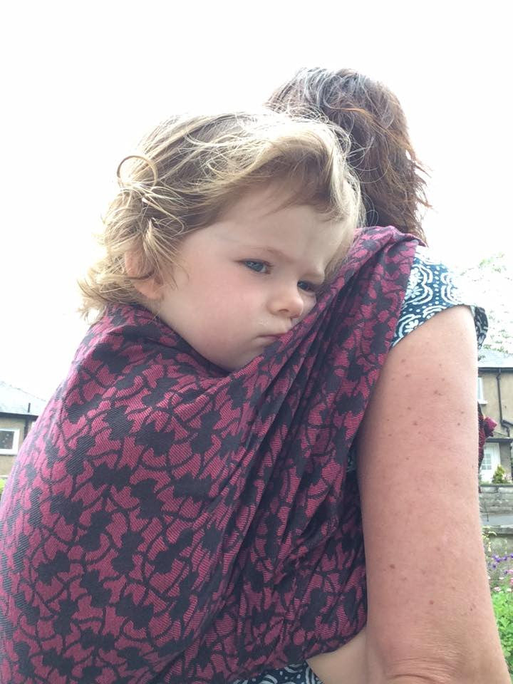 Yaro Woven Wraps - Ivy Fuchsia-Black limited edition-Woven Wraps-Yaro Slings-Size 6 (4.6m)-Koala Slings - FREE, fast UK shipping