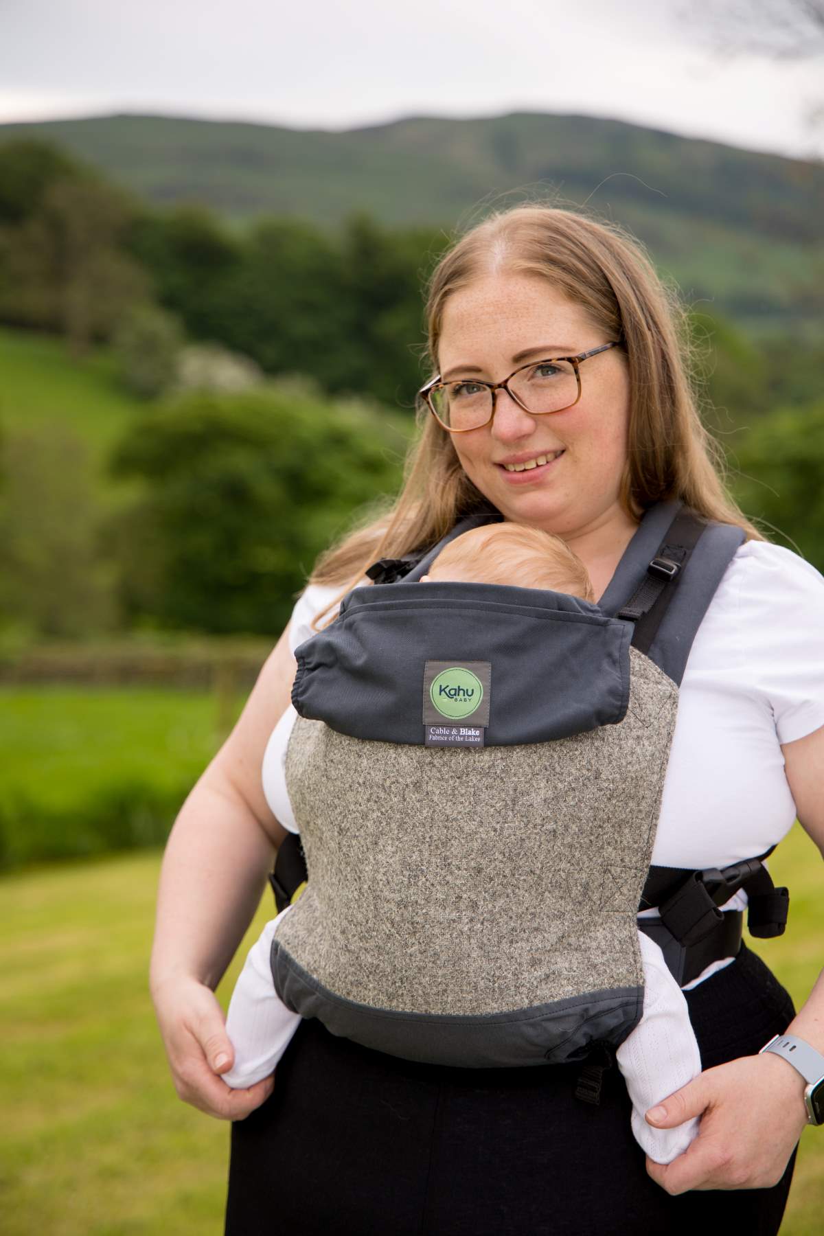 KahuBaby Carrier - Dove Crag Herdwick Tweed-Buckled carriers-KahuBaby-Koala Slings - FREE, fast UK shipping