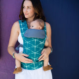 Beco Gemini Baby Carrier - hire-Sling Library-Beco-Two weeks' hire - Beco Gemini Dragonfly-Koala Slings - FREE, fast UK shipping
