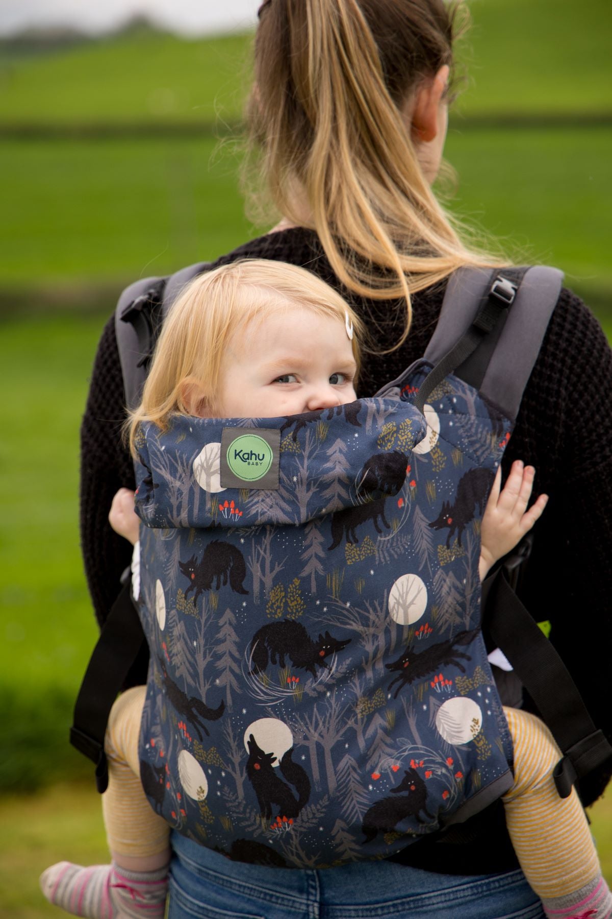 Kāhu Toddler Carrier - Forest Whisper-KahuBaby-Koala Slings - FREE, fast UK shipping
