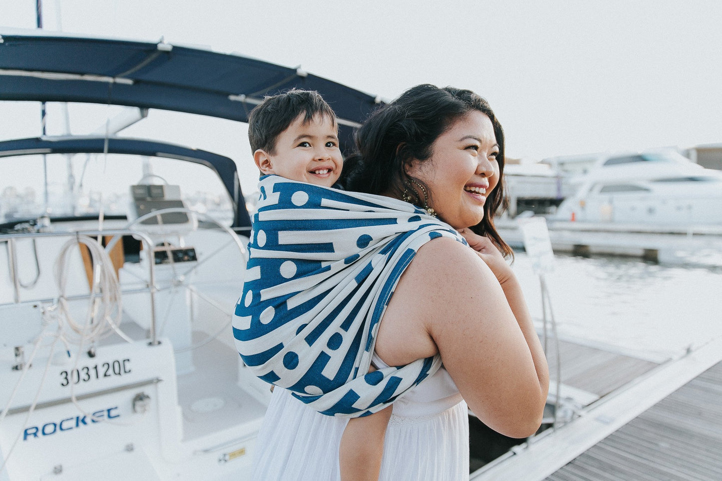 Aroha Textiles woven wrap - Walters Miramar-Woven Wraps-Aroha Textiles-Koala Slings - FREE, fast UK shipping