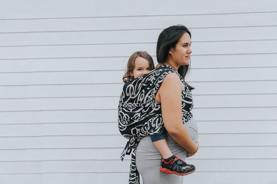 Aroha Textiles woven wrap - Ngaru Nui-Woven Wraps-Aroha Textiles-Koala Slings - FREE, fast UK shipping