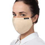 Noordi Antimicrobial Reusable Face Mask-Face mask-Noordi-Cream-Koala Slings - FREE, fast UK shipping