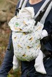 KahuBaby Carrier - Jojo Coco Design - Birdsong and Limestone 2023 SALE-Buckled carriers-KahuBaby-Koala Slings - FREE, fast UK shipping
