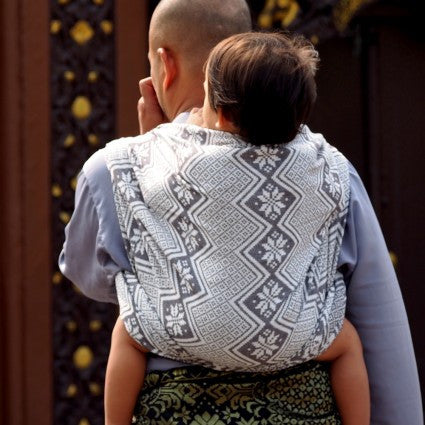 Daiesu Woven Wraps SALE-Woven Wraps-Daiesu-Night Sky-Size 4 (3.7m)-Koala Slings - FREE, fast UK shipping