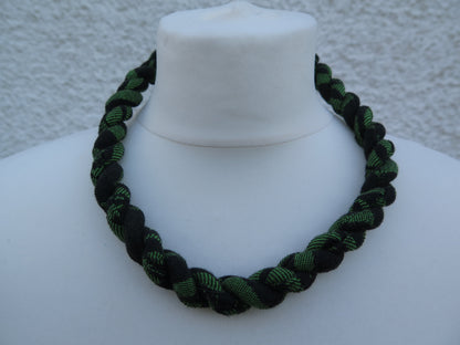 Slingamebob Babywearing Necklaces-Accessories-Slingamebob-Yaro La Vita Green Black-Koala Slings - FREE, fast UK shipping