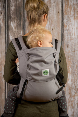 Kahu Toddler Carrier - Hire-Sling Library-KahuBaby-Four week hire - Platinum-Koala Slings - FREE, fast UK shipping