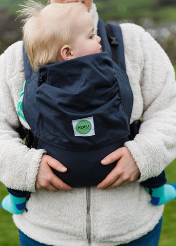 KahuBaby Carrier - Slate-Buckled carriers-KahuBaby-Koala Slings - FREE, fast UK shipping