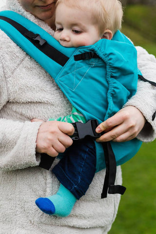 KahuBaby Carrier - Ullswater Teal-Buckled carriers-KahuBaby-Koala Slings - FREE, fast UK shipping