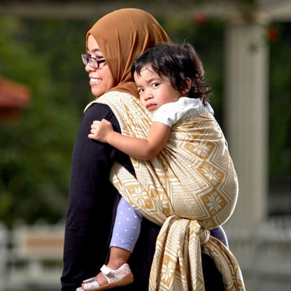 Daiesu Woven Wraps SALE-Woven Wraps-Daiesu-Gold-Size 4 (3.7m)-Koala Slings - FREE, fast UK shipping