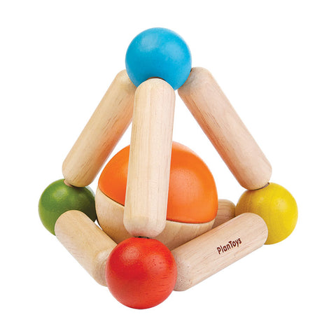 Plan Toys Triangle Clutching Toy-Toy-Plan Toys-Koala Slings - FREE, fast UK shipping
