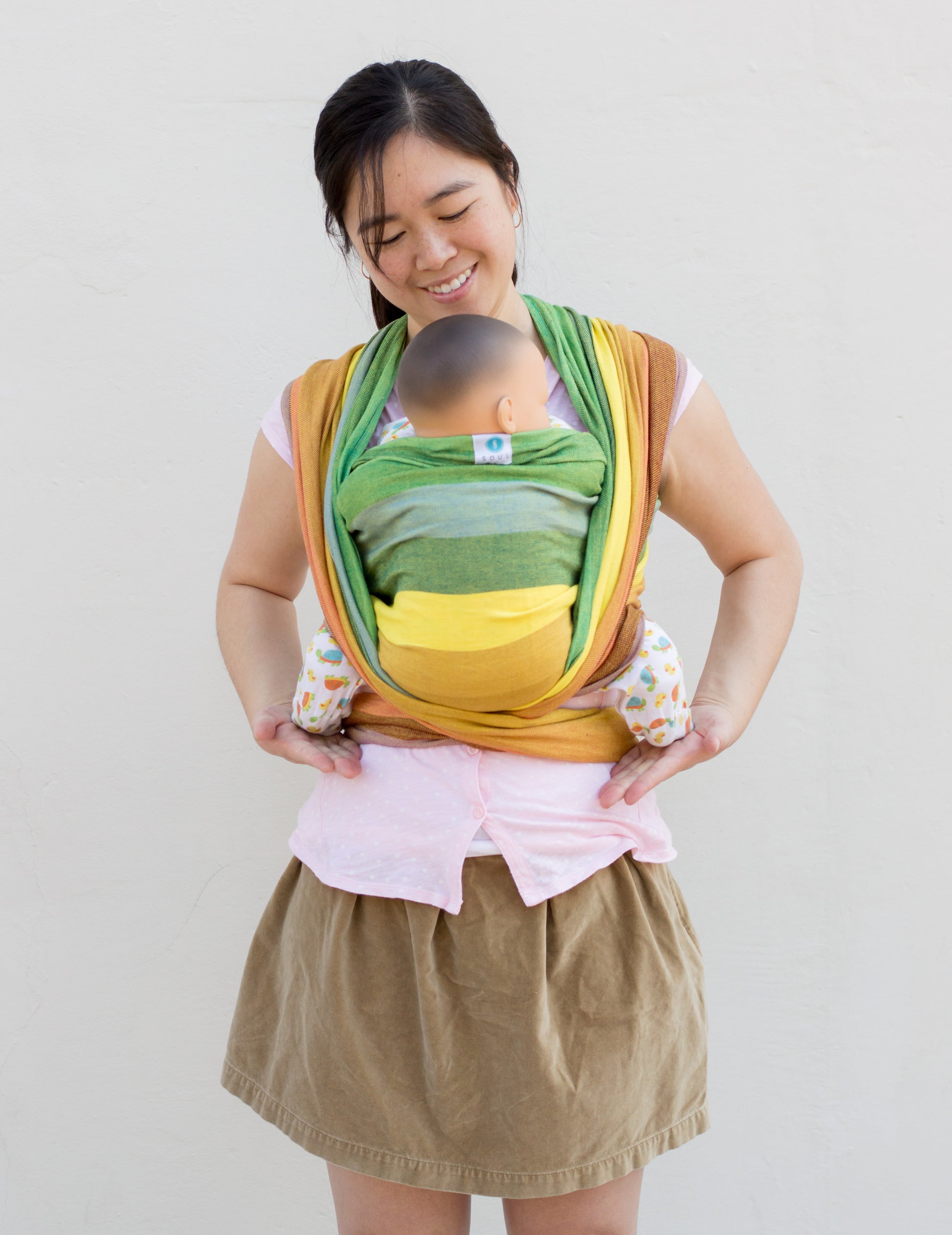 Soul Handwoven Wrap-Woven Wraps-Soul Slings-Prism Joy Handwoven Wrap-Size 6 (4.6m)-Koala Slings - FREE, fast UK shipping