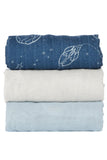 Tula Baby Bamboo Blankets SALE-Accessories-Tula-Rocket Man - Tula Blanket Set-Koala Slings - FREE, fast UK shipping